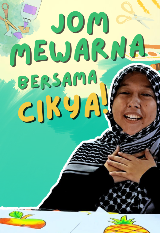 Jom Mewarna Bersama CikYa!