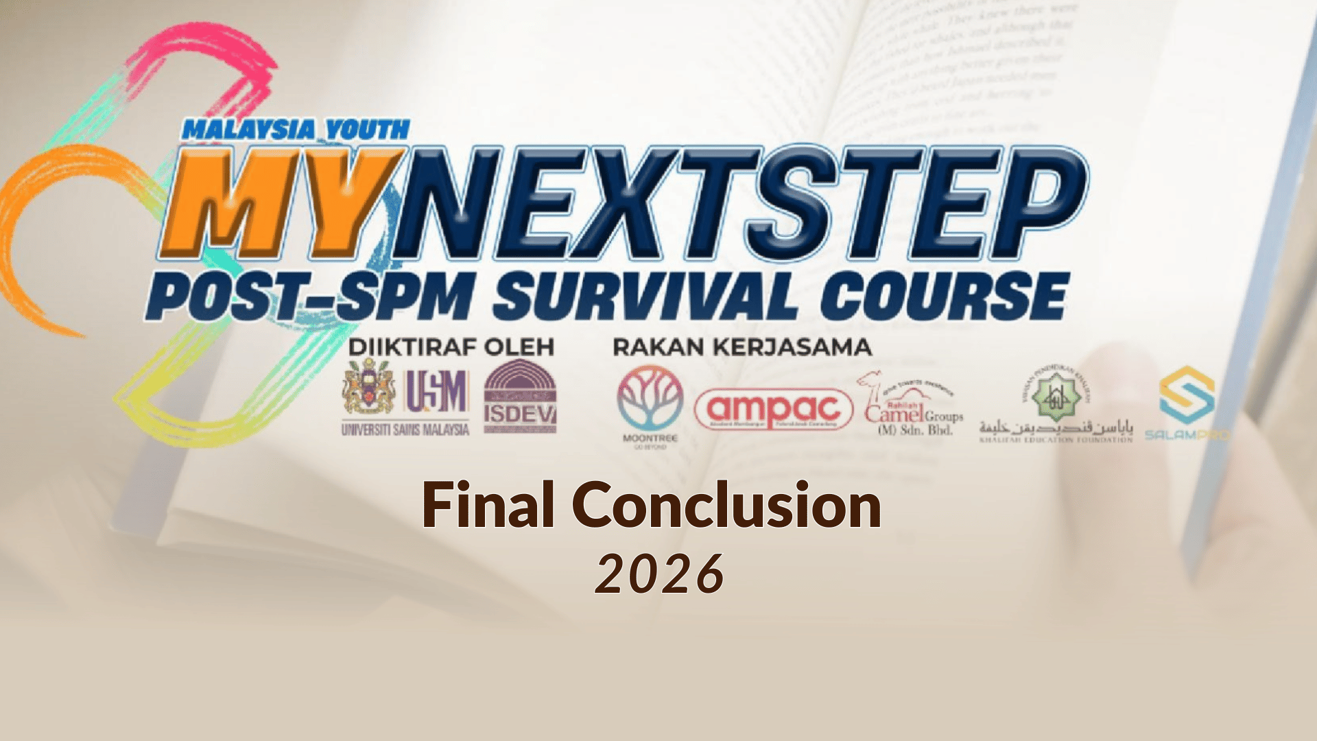 MyNextStep 2026 | Post-SPM Survival Course