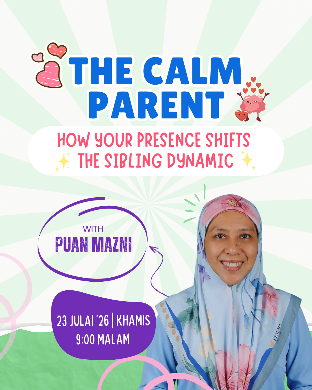 The Calm Parent: How your Presence Shift The Sibling Dynamic