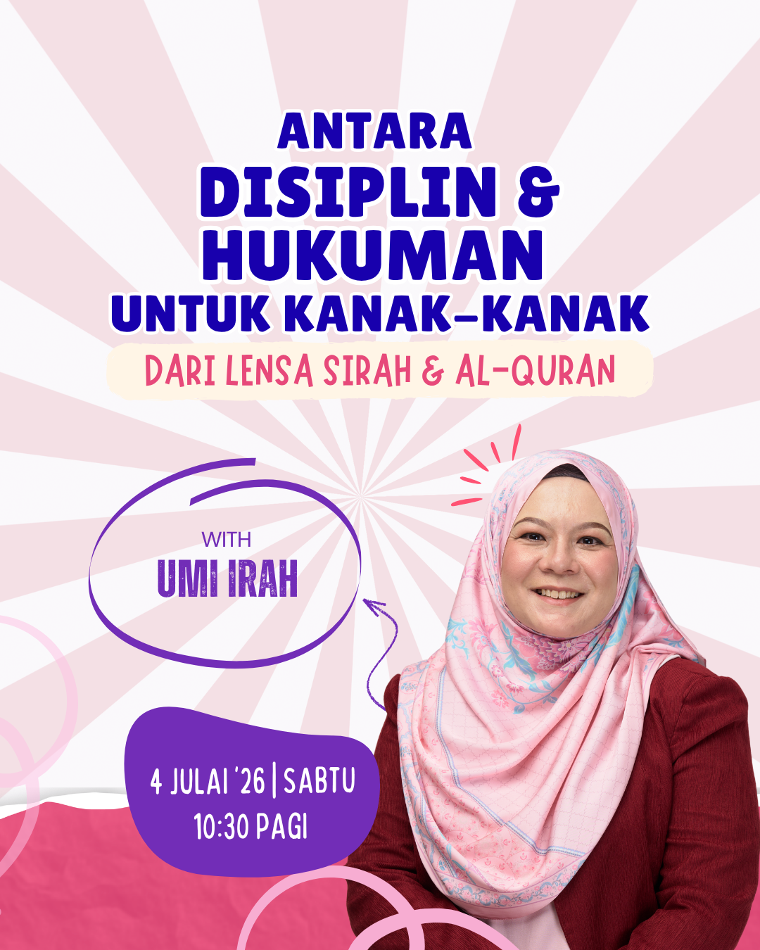 Antara Disiplin & Hukuman untuk Kanak-kanak