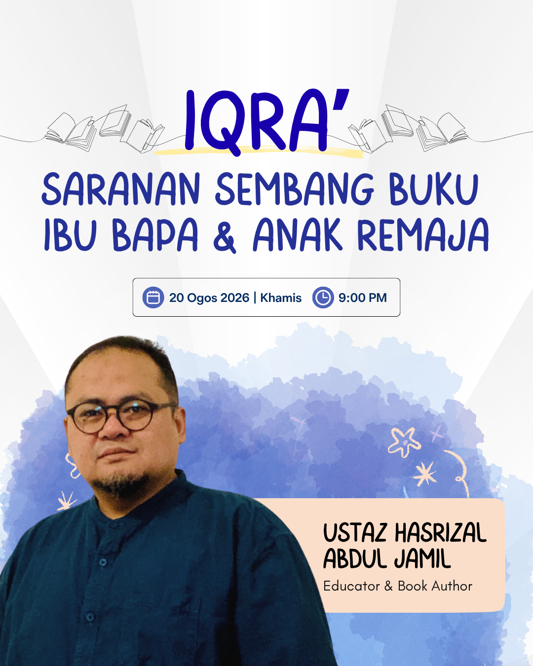Iqra': Saranan Sembang Buku Ibu Bapa & Anak Remaja